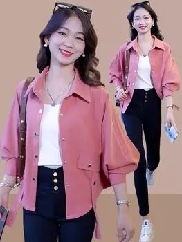 Женский кардиган с рукавами «летучая мышь»: Тенденция сезона весна/осень 2025 года, уличный стиль класса люкс, свободный крой верха M бежевый