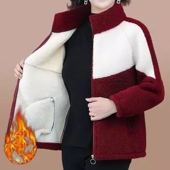 Женский кардиган, зимняя теплая куртка, большой размер, застежка-молния, длинный рукав, кардиган 3XL