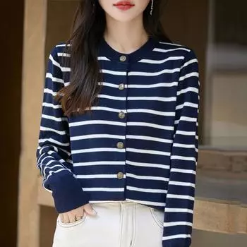 Женский кашемировый кардиган Qinghe кашемир 50% шерсть 50% шелк Женский осенне-зимний кашемировый кардиган мягкий и теплый M белый