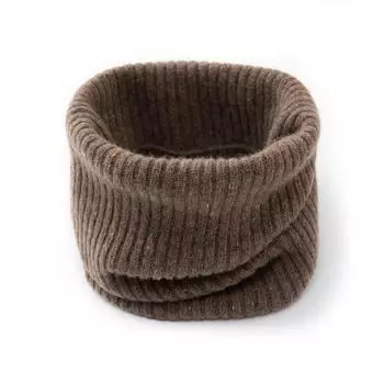 Женский кашемировый шарф Qinghe cashmere 30% кашемир 70% шерсть Женский осенне-зимний кашемировый шарф мягкий и теплый белый