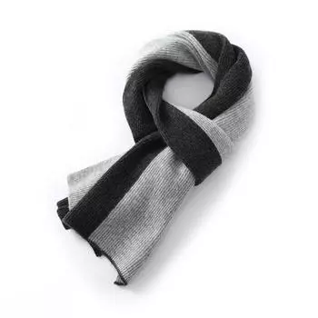 Женский кашемировый шарф Qinghe cashmere 30% кашемир 70% шерсть Женская осенне-зимняя кашемировая шаль мягкая и теплая бежевый