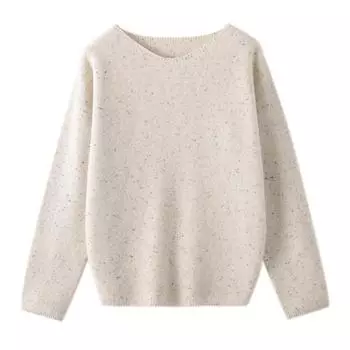 Женский кашемировый свитер Qinghe кашемир 30% кашемир 70% шерсть женский осенне-зимний кашемировый свитер мягкий и теплый