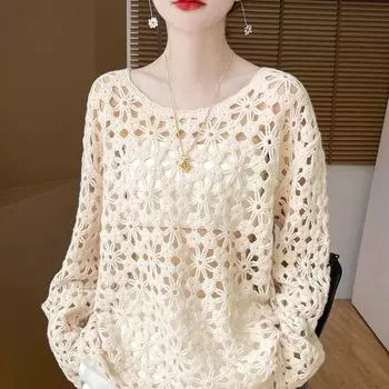 Женский кашемировый свитер Qinghe кашемир 30% кашемир 70% шерсть осенне-зимний кашемировый пуловер ручной работы мягкий и теплый белый