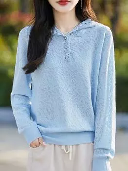 Женский кашемировый свитер Qinghe кашемир 50% шелк 50% шерсть осенне-зимний кашемировый пуловер мягкий и теплый M белый