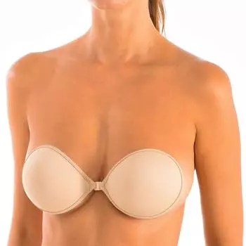 Женский невидимый клейкий бюстгальтер пуш-ап NGR1036 95 COPA B бежевый