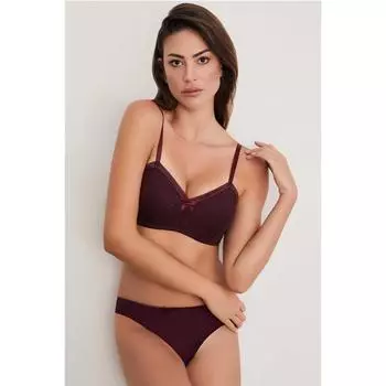 Женский комплект бюстгальтера с пустой чашкой Eros