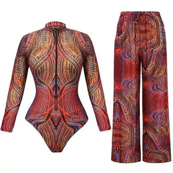 Женский комплект купальника для защиты от солнца, пляжный купальник из двух частей, стильный комплект для плавания и пляжных развлечений, защита от УФ-лучей, удобный купальник L