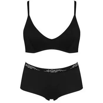 Женский комплект нижнего белья из хлопка без косточек без косточек