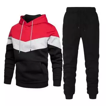 Женский комплект с длинным рукавом, однотонная толстовка с капюшоном, комплект для отдыха, модные повседневные спортивные костюмы, спортивная одежда с капюшоном S