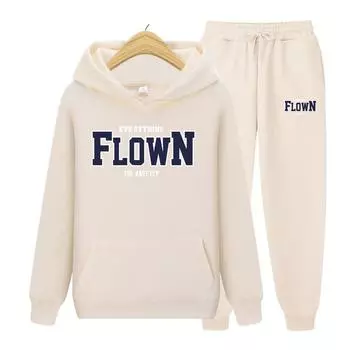 Женский комплект с капюшоном с длинными рукавами в Корейском стиле Harajuku в стиле ретро с принтом птицы Y2k, свитер с капюшоном, женская свободная одежда для пар S