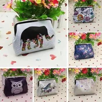 Женский кошелек из искусственной кожи для девочек, держатель для карт, портмоне, клатч, сумка C