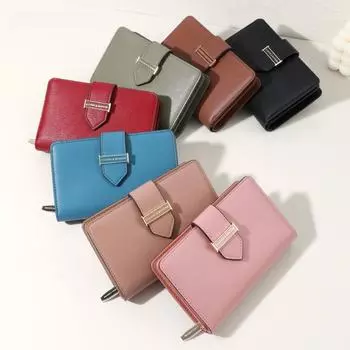 Женский кошелек-клатч большой емкости на молнии Tailian синий