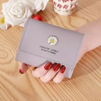 Женский кошелек ручной работы с несколькими картами, сумка для монет, кошельки красный