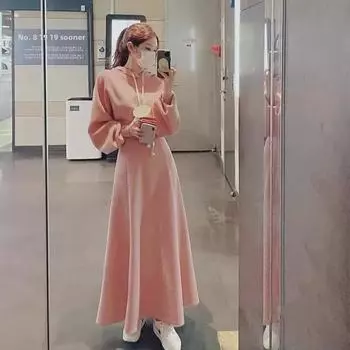 Женский костюм-двойка: Коллекция весна-осень 2025, короткая полосатая толстовка и юбка А-силуэта M