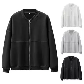 Женский костюм, куртка, кардиган, свитер, тяжелый кардиган большого размера, женская куртка, пальто, осеннее пальто L бежевый