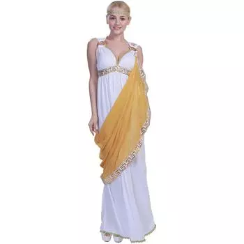 Женский костюм римской леди, костюм греческой богини, женское праздничное нарядное платье в римском стиле тога One size