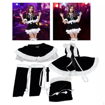 Женский костюм Санты, платье, нарядный милый рождественский наряд для праздничного года