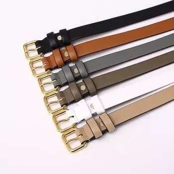 Женский кожаный ремень в студенческом стиле, японский и корейский модный и трендовый универсальный ремень в сказочном стиле