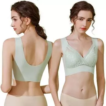 Женский кружевной бюстгальтер, бесшовный кружевной бюстгальтер с тонкой чашкой и цветочным принтом, большие размеры, разглаживающий бюстгальтер пуш-ап, кружевной бюстгальтер с полной чашкой, женский бюстгальтер без косточек