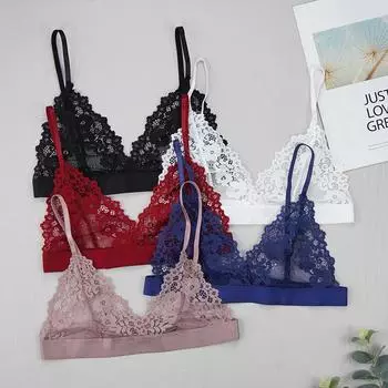 Женский кружевной бюстгальтер с открытой спиной, ультратонкий бесшовный бюстгальтер без косточек с глубоким V-образным вырезом