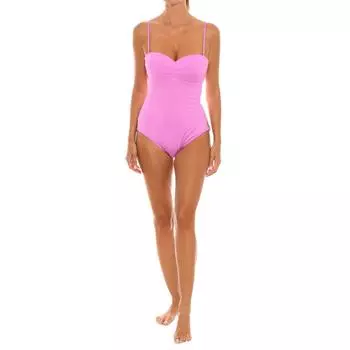 Женский купальник-бандо 46219 40 розовый