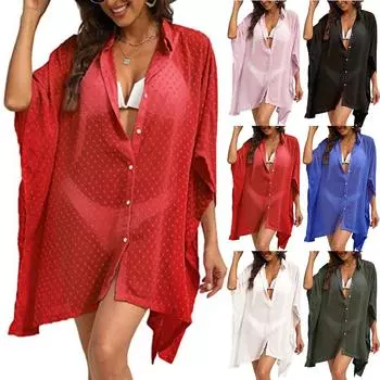 Женский купальник больших размеров, ажурный сексуальный вязаный крючком пляжный купальный костюм, накидки XXL чёрный