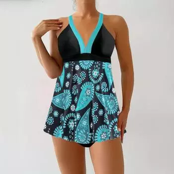 Женский купальник пуш-ап, женский купальник, сексуальный комплект бикини с рюшами, микро-бикини, купальный костюм, купальный костюм XS синий