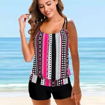 Женский купальник с плечевым ремнем и цепочкой, бикини с коротким топом, купальник S белый