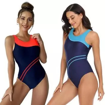 Женский купальник с вырезом на спине, цельный купальник, женские купальники L