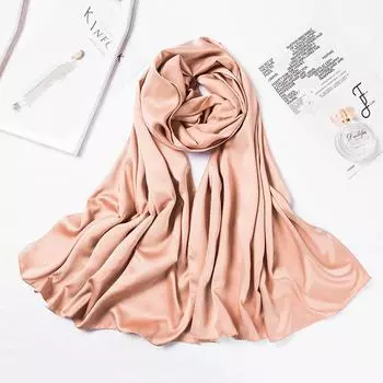 Женский квадратный шарф, новинка 2023, шелковый шарф с имитацией 70*180 70*180