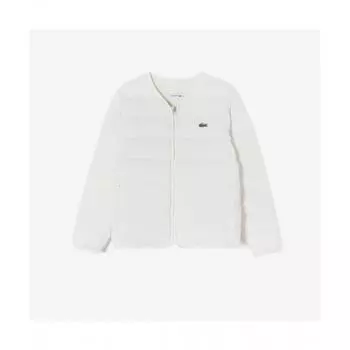 Женский легкий пуховик LACOSTE [Off White]
