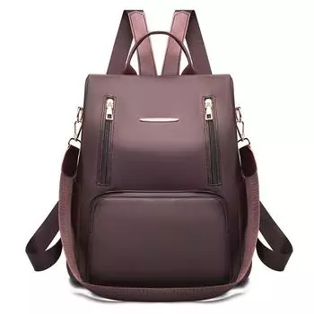 Женский легкий рюкзак, модный прочный водонепроницаемый нейлоновый рюкзак, женский большой дорожный рюкзак, большая школьная сумка для девочек-подростков, новинка чёрный