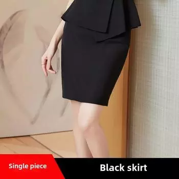 Женский летний белый костюм - профессиональная официальная одежда для стойки регистрации салона красоты XL