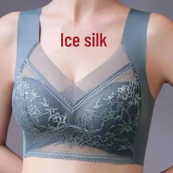 Женский летний бесшовный спортивный бюстгальтер Ice Silk: Антипровисание, поддержка спины, тонкий, красивая посадка 2L 100-120 catties верблюд