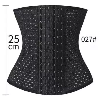 Женский летний дышащий пояс для живота с крючками послеродовой всесезонный регулируемый пояс с вырезом XS