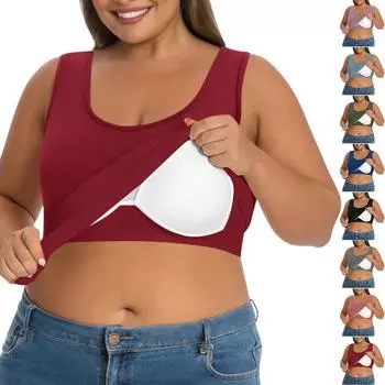 Женский летний однотонный жилет большого размера с нагрудными накладками, цельная верхняя одежда, нижняя часть жилета, верх XXL розовый