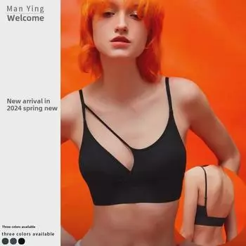 Женский летний сексуальный спортивный бюстгальтер для йоги - топ-труба с двойными плечами и сборками для танцев и фитнеса Small темно-зеленого