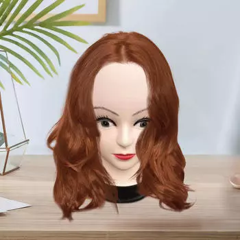 Женский лысый манекен с головой косметологического учебного манекена для макияжа лица для парика, очков, шляпы,