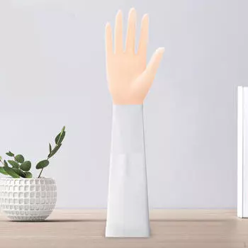 Женский манекен для рук, удлиненная модель, коммерческое использование, элегантные, портативные, гладкие линии, ювелирные изделия Right Hand
