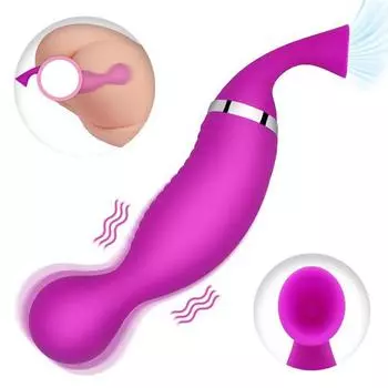 Женский массажный вибратор-присоска Женский многочастотный массажный мастурбатор Вибратор-присоска Взрослые секс-игрушки для женщин