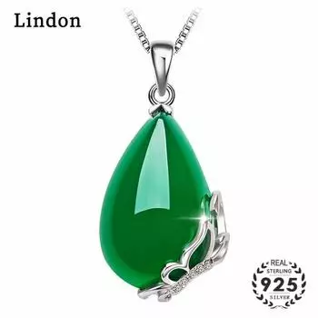 Женский медный кулон Lindon, подарок на свадьбу зелёный