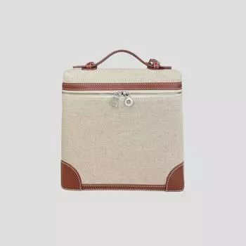 Женский минималистичный мягкий рюкзак с узором личи 2024 года – универсальная сумка на одно плечо и портативная сумка для ланч-бокса Regular Packaging (No Logo on Hardware)