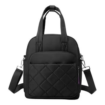 Женский многоцелевой рюкзак большой вместимости, переносной рюкзак с одним плечом One Size чёрный