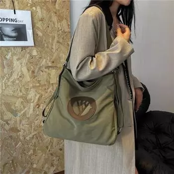 Женский многофункциональный рюкзак большой вместимости для школьников, школьный портфель, сумка через плечо для поездок на работу чёрный