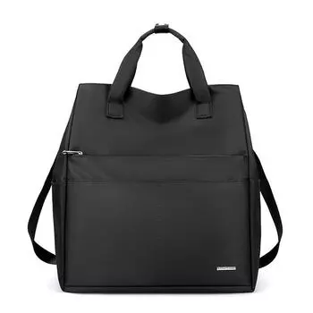 Женский многофункциональный рюкзак, деловая наплечная сумка, сумка для поездок чёрный