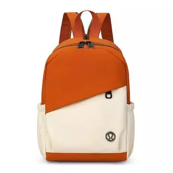 Женский многофункциональный рюкзак для студентов, для поездок на работу и отдыха, нагрудная сумка большой емкости для велоспорта оранжевый