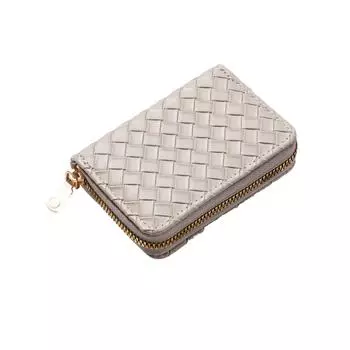 Женский модный мини-кошелек из искусственной кожи на молнии, держатель для карточек и монет 10.8*8.2CM