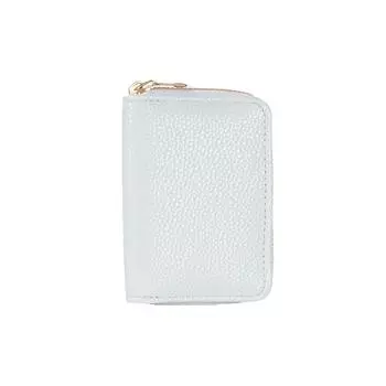 Женский модный мини-кошелек из искусственной кожи на молнии, держатель для карточек и монет 10.8*8.2CM