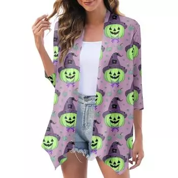 Женский модный повседневный удобный кардиган с рукавом три четверти L