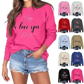 Женский модный свитер с длинным рукавом и круглым вырезом XXL розовый